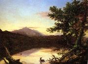 Thomas Cole Schroon Lake oil painting